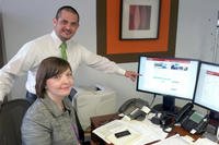 two federal employees